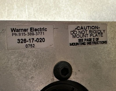 NEW Warner Electric 326-17-020