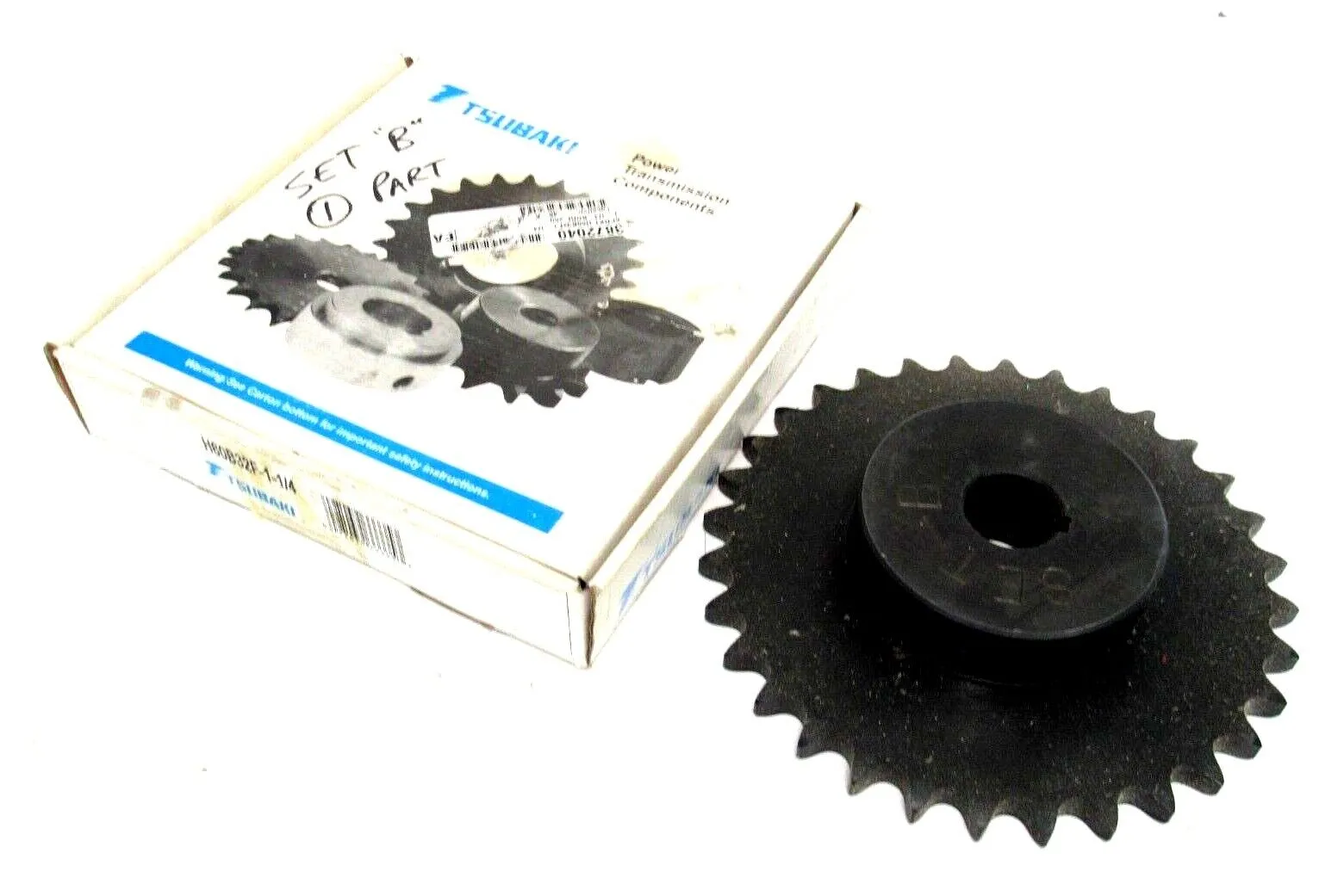 NEW TSUBAKI H60B32F-1-1/4 SPROCKET H60B32F114