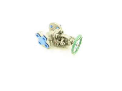 Kitz B16-34 1/2" Gate Valve Rising Stem Flanged SS CF8M Body