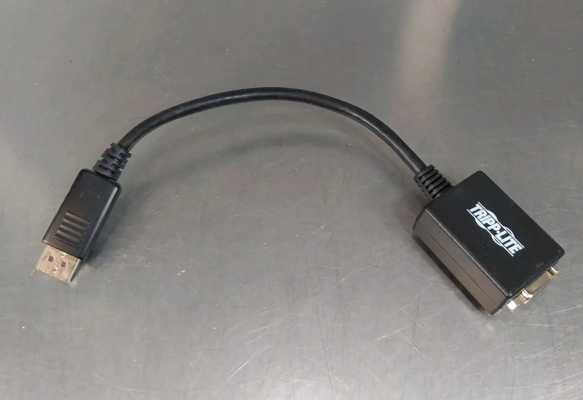 TRIPP LITE P134-06N-VGA Display Port to VGA Adapter Loc5E1/1