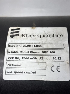 NEW Eberspacher 28.20.01.050 DRB 100