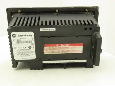 Allen Bradley 2711-B5A5 PanelView 550 HMI Control Panel Ser H FRN 4.46 100-240V