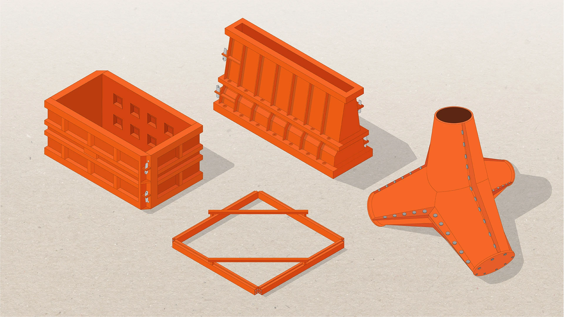 New to IronListing: Betonblock® Concrete Molds 