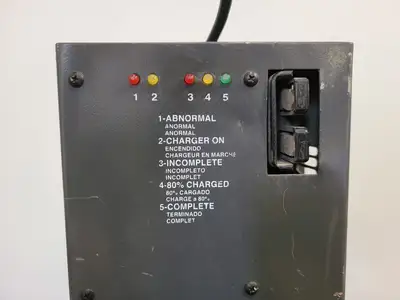 24 VDC Forklift Battery Charger, 25 DC Amps, 120 VAC