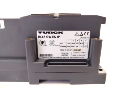Used Turck Ethernet PLC Module FW:V2.9.0.7 PLC Ethernet Equipment Michigan US | Maverick Industrial Sales #1475250