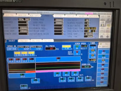 TOSHIBA ISGS500WV50-27A Injection Molding Horizontal/Vertical | Machinery Network (3)