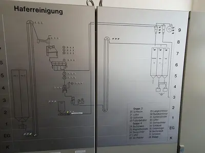 Oatmeal processing plant 1 t/h