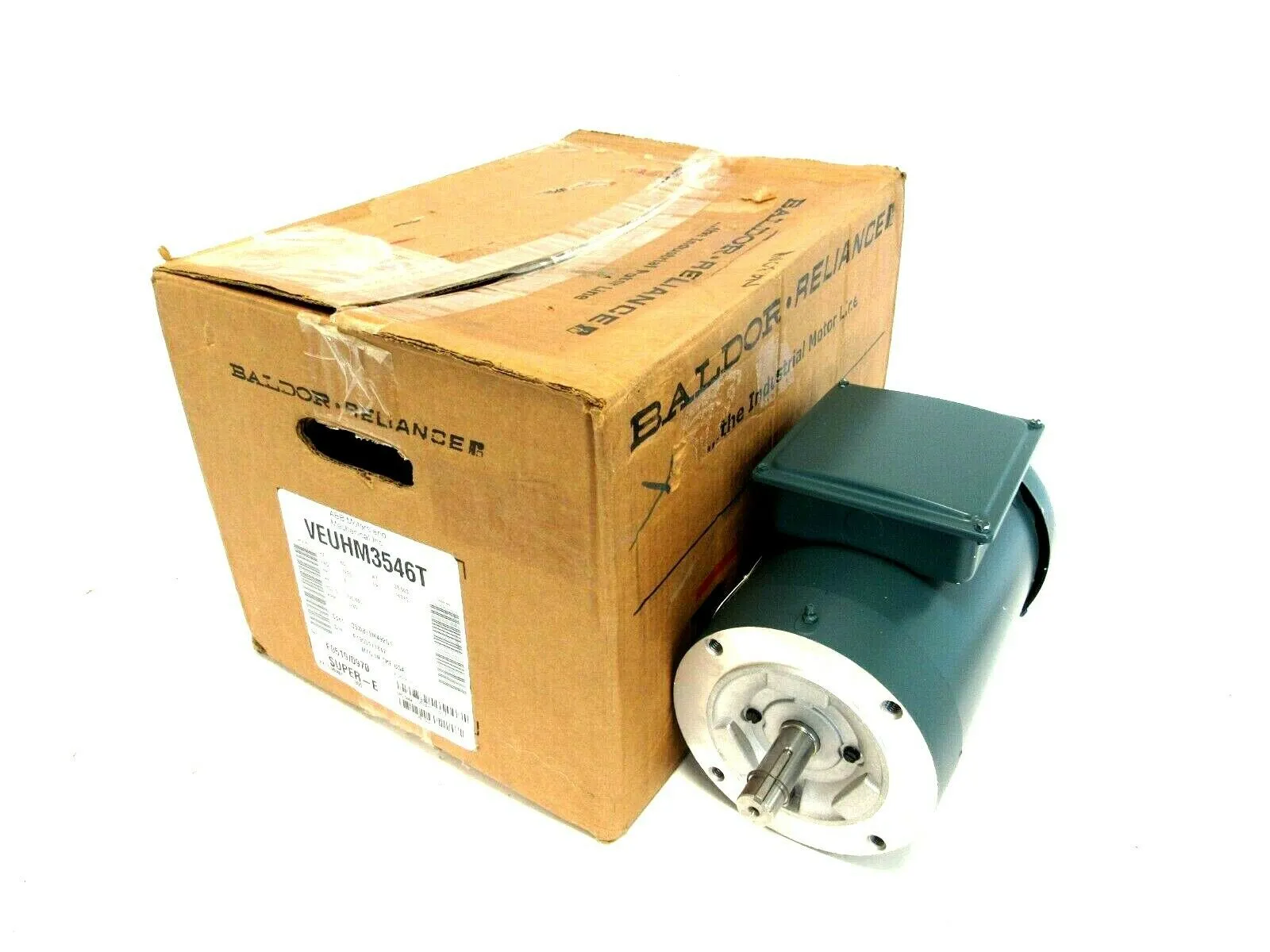 NEW BALDOR VEUHM3546T MOTOR 1HP 230/460V 1760RPM 7/8" DIA. 35W819M492G1