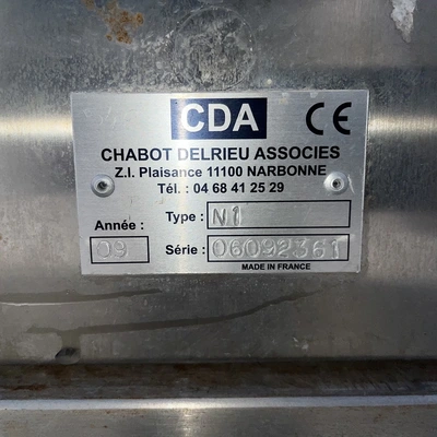 Chabot Delrieu Bottle Labeller Ninette 1 CDA Type NJ