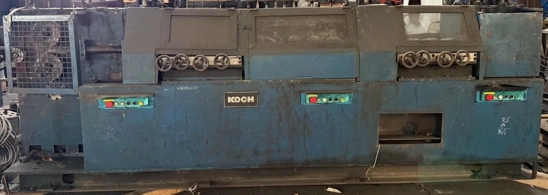 Used KOCH 5,5 - 14mm WD 4 WIRE STRAIGHTENER & CUT OFF (14721) Wire Straighteners & Cut-Offs Connecticut US | Machinery International LLC #1548385