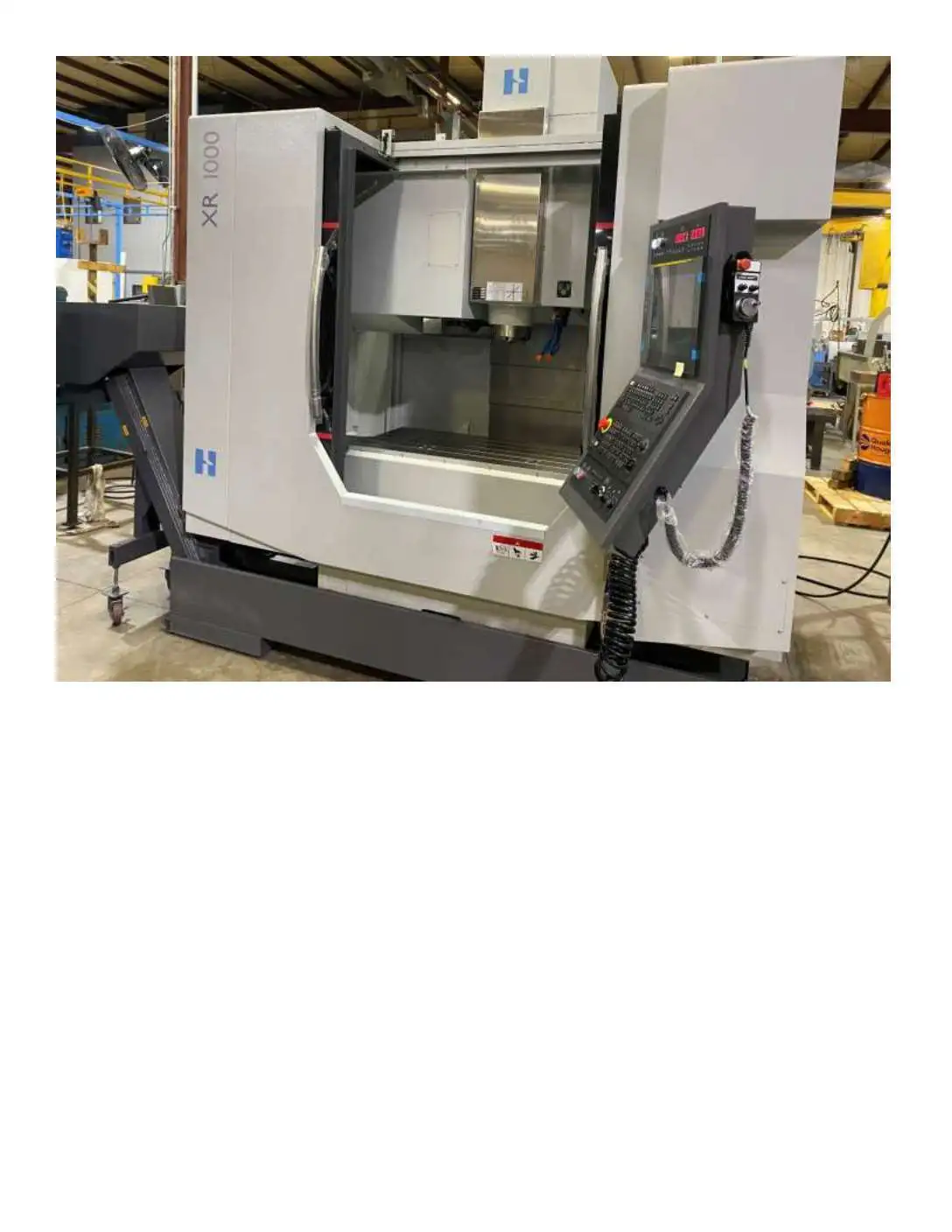 "Factory New" 2024 HARDINGE XR 1000 CNC Vertical Machining Center