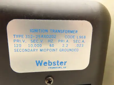 New | in-Stock WEBSTER _UNKNOWN_ HVAC Parts and Equipment | Arrow Industrial #561424