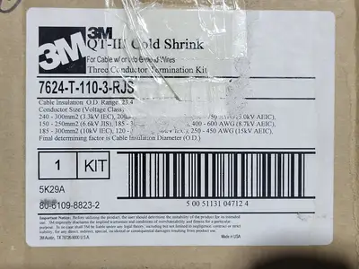 New | in-Stock 3M 7624-T-110-3-RJS Cable & Wire British Columbia CA | Lenmark #1440013