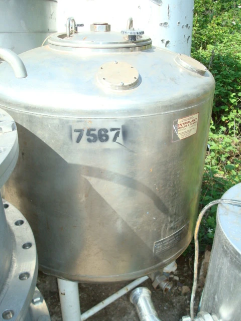 320L S/S Mobile Pressure Vessel 20 Psi
