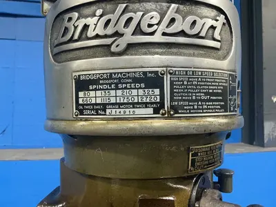 Used BRIDGEPORT 26026 Vertical Mills Ohio US | HGR 24 #1316119
