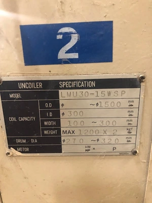 USED MATSUMOTO LMU30-15WSP