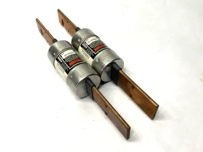 USED COOPER BUSSMANN TIME-DELAY FUSE CLASS RK5 600V 150A LOT OF 2