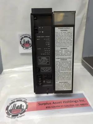 Used GE FANUC IC697PWR711F Input / Output Modules | Surplus Asset Holdings #1206033
