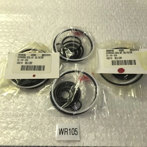 *New (Lot Of 4) Overhaul Seal Kit Oil Filter SA-UH-03A #