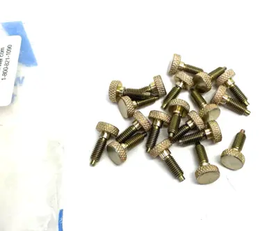 New | in-Stock Vlier Plunger Screw Knurled Knob M6x1.0, 0.512" Thread Length 19-PACK Nuts & Screws Michigan US | Maverick Industrial Sales #1456767