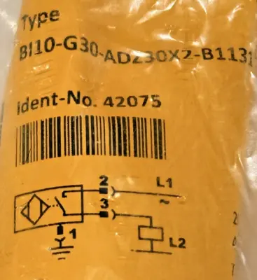 NEW TURCK BI10-G30-ADZ30X2-B1131 42075 PROXIMITY SENSOR BI10G30ADZ30X2B1131