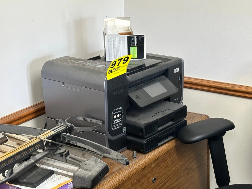 Used _UNKNOWN_ LEXMARK PLATINUM PRO 905 PRINTER Ink Jet Printers Illinois US | Heath Industrial Auction Services #1381242