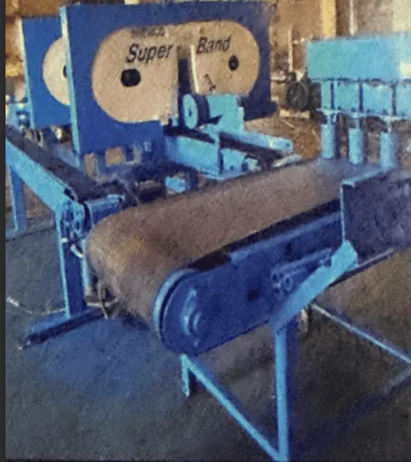 Used BREWCO DOUBLE HEAD Woodworking Horizontal Band Resaws Wisconsin US | Trustworthy Equipment #1403352