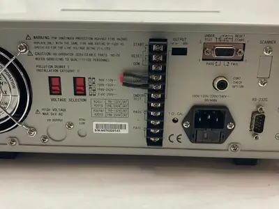 USED SOURCETRONIC HIGH VOLTAGE TESTER 5000VAC/6000VDC