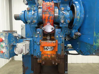 L&J No 3 Mechanical OBI Punch Press 22 Ton 2-1/2" Stroke 2Hp 3Ph Air Clutch
