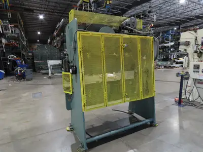 Chicago Mechanical Press Brake 25 Ton 6' Ram 2" Stroke 1.5Hp 460V  Missing valve