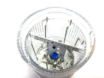 USED EATON STACKLIGHT MODULE 70MM, CONTINUOUS LED, WHITE 24VAC/DC