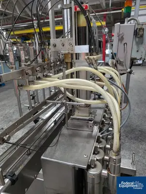USED Kaps All Kaps-All Volumetric Piston Filler, Model VOL-32-8, 10 Nozzle
