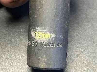 Craftsman 12mm 6 Point Deep Socket 1/2” Drive 31453 Evolve Series