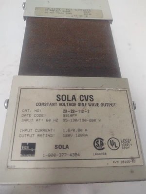 USED SOLA 23-22-112-2