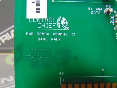 Control Chief 25-02-0-010 Remote Transmitter Board Rev. B 91-01-0-013 Used