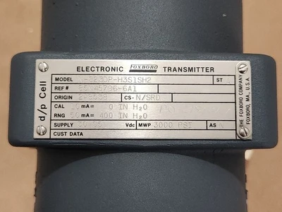 NEW Foxboro N-823DP-H3S1SH2
