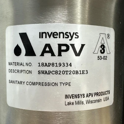NEW Invensys APV 18AP-819334