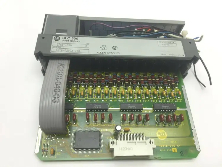 Used Allen-Bradley Ser. B SLC 500 Input Module 16-Inputs 24VDC PLC Input & Output Michigan US | Maverick Industrial Sales #1402213