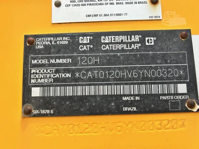 Used 2002 CATERPILLAR 120H Motor Graders Florida US | Intrac Machinery #1566427