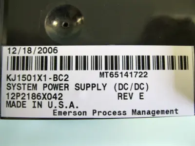 USED Emerson KJ1501X1-BC2