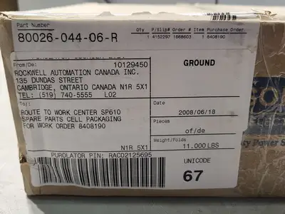 10 Amp 50 Volta Switching Power Supply 80026-044-06-R/ GT/HVI-P4668-06