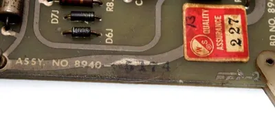 WARNER & SWASEY 8940-5174 PC BOARD 89405174