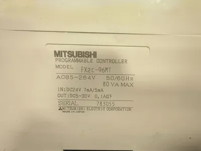 MITSUBISHI FX2C-96MT Programmable Controller | ESS Industrial Equipment Sales (7)
