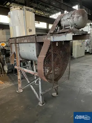 USED Gruendler Crusher & Pulverizer Co 15 Cu Ft Gruendler Ribbon Blender, C/S,