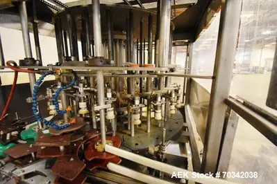 Used BINER ELLISON F-52 TDG 24SS Overflow Pressure Gravity Liquid Fillers Illinois US | Aaron Equipment #84266