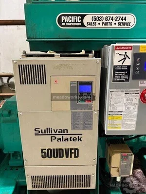 Used SULLIVAN PALATEK 50UD VFD Rotary Screw & Sliding Vane Air Compressors Illinois US | Meadoworks #1492253