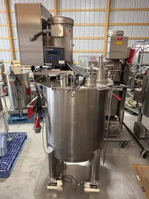 Used 2002 LEE INDUSTRIES 80 GALLON STYLE "DB" SINGLE WALL MIX TANK Vertical Single Wall Tanks Pennsylvania US | Ferguson Packaging Machinery #1474071