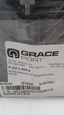 New | in-Stock GRACE PORT _UNKNOWN_ Misc Electrical & Power Parts | ND Industrial Surplus #1213118