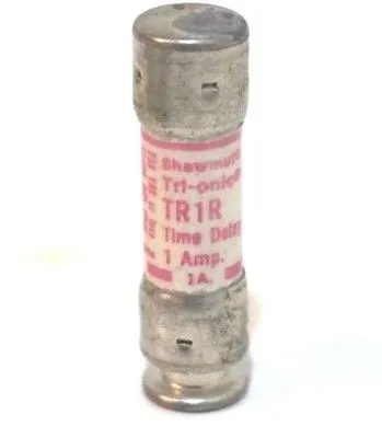 12 USED SHAWMUT TR-1-R FUSES TR1R