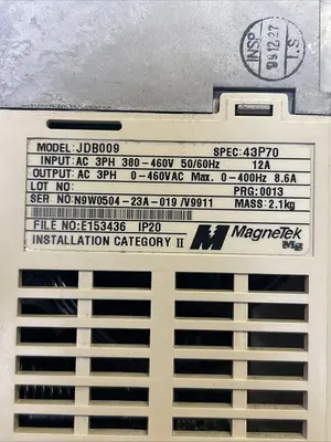 Used MAGNETEK JDB009 Speed Drives | Surplus Asset Holdings #1227539